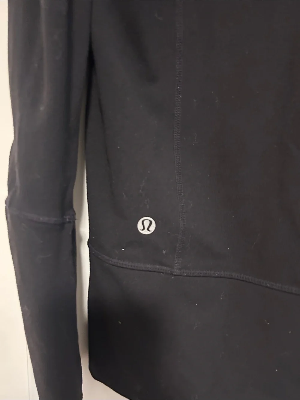 Lululemon Athletics Black Zip-Up Active Jacket Size 10